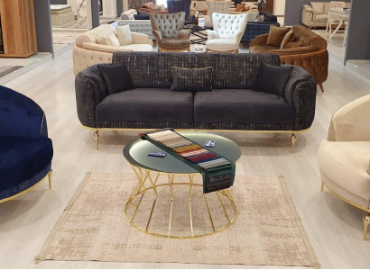 Sofagarnitur 3+1+1 Sitzer Wohnzimmer Möbel Couchen + Sessel 3tlg. 